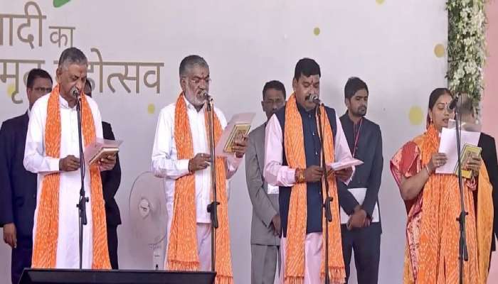 ગુજરાતના નવા મંત્રીમંડળમાં 3 પાટીદાર, 8 OBC, ક્ષત્રિય, જૈન, બ્રાહ્મણ સમાજના 1-1 નેતા