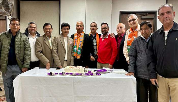 Los Angeles : ભાજપની પ્રચંડ જીતના વિદેશમા વધામણાં, ભવ્ય જીતની અમેરિકામાં ઉજવણી