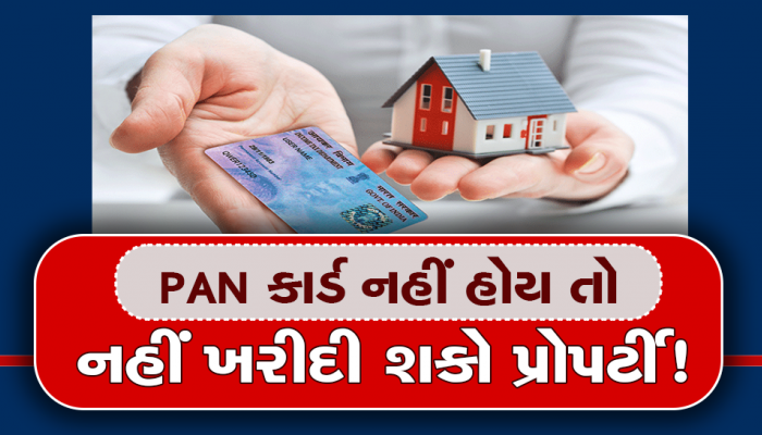 PAN નહીં હોય તો પ્રોપર્ટી પણ નહીં ખરીદી શકાય, જાણો પાનકાર્ડની જરૂરીયાત અને તે અંગેના નિયમો