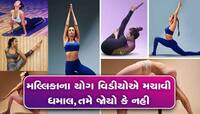 Malaika Arora ને યોગ કરતી જોઈને લોકો થયા બેકાબૂ,  Video એ સોશિયલ મીડિયામાં આગ લગાવી