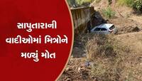 સાપુતારાથી પરત ફરતા મિત્રોની કારને અકસ્માત, આખી રાત ખીણમાં બેહોશ પડ્યા, એકનું મોત