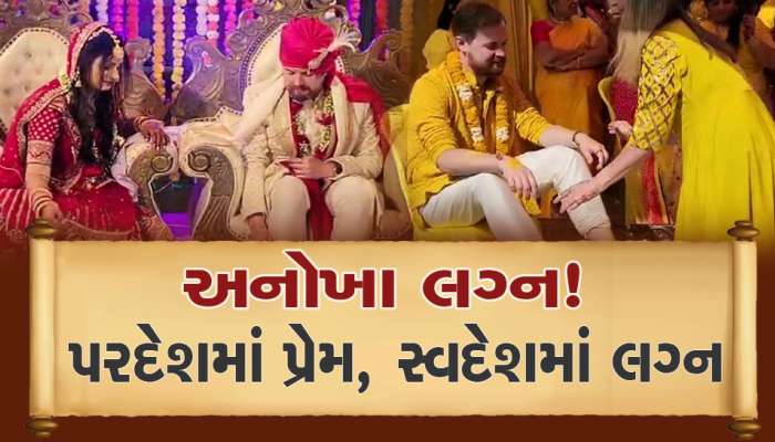 ઓસ્ટ્રેલિયન વર અને ગુજ્જુ લાડી: ઘોડે ચડ્યો, રાસ રમ્યો, 'ભૂરી'ઓએ ગરબાની રમઝટ બોલાવી 