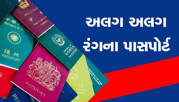 Passport: અલગ અલગ રંગના હોય છે પાસપોર્ટ, જાણો જૂદા રંગના પાસપોર્ટનો અર્થ