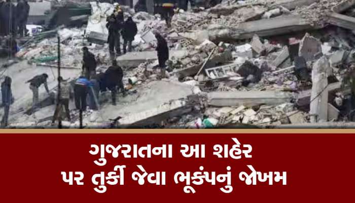 Turkey Earthquake: જો ભારતમાં ધરા ધ્રુજી તો ગુજરાતના આ શહેર સહિત 38 શહેરોમાં મચી શકે છે ભારે  તબાહી