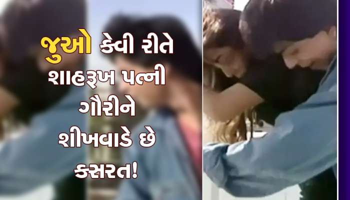 Shahrukh Khan: શાહરૂખ ખાનનો પત્ની સાથેનો એકદમ જૂનો વીડિયો વાયરલ, જોઈને કહેશો આ તો કેવા લાગે છે