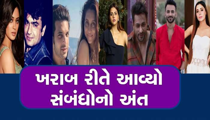  TV Couples Ugly Breakups: કોઈ કરતું મારપીટ તો કોઈનું હતું બીજા સાથે અફેર, ખરાબ રીતે અલગ થયા છે આ ટીવી સેલિબ્રિટી
