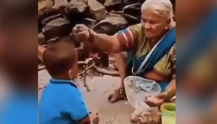 તમે પૌત્રની નજર ઉતારનારા દાદી માનો વીડિયો જોયો કે નહીં, સોશિયલ મીડિયામાં મચાવી રહ્યો છે ધૂમ