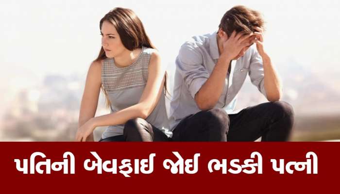 પતિ કરતો હતો છેતરપિંડી, પત્નીએ એવું કર્યું કે ચૂપકે ચૂપકે કરાતો પ્રેમ બીજા દિવસે સવારના અખબારમાં હતો