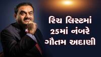 ગૌતમ અદાણી પડતા-પડતાં 25માં નંબરે પહોંચ્યા, જાણો હવે તેમની નેટવર્થ કેટલી છે?