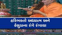 સારંગપુરમાં મહંતસ્વામી મહારાજની હાજરીમાં ઐતિહાસિક ફૂલદોલ ઉત્સવ ઉજવાયો, જુઓ Photos