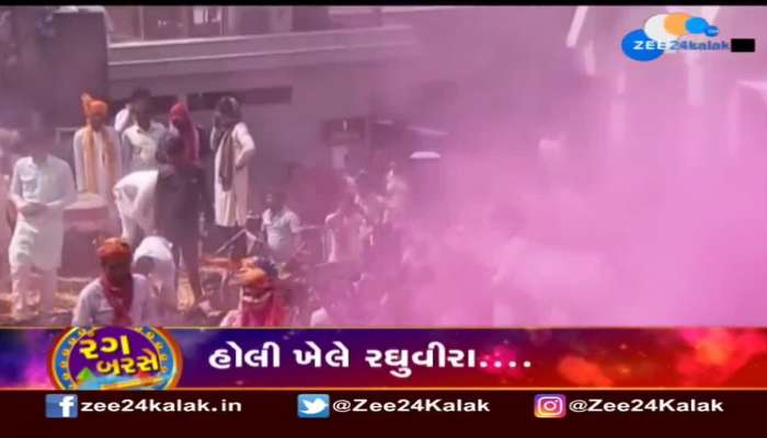 Holi Celebration: અમદાવાદમાં D.Jના તાલ સાથે લોકો કરી રહ્યાથે હોળીની ઉજવણી