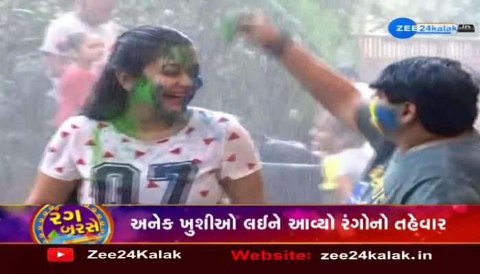 Holi Celebration: અમદાવાદમાં હોળીનો તહેવાર દરેક વયના લોકો દ્વારા માણવામાં આવ્યો