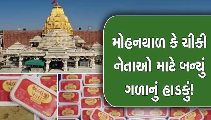 અંબાજીમાં મોહનથાળ નહીં ચિક્કી! ગુજરાત સરકારે લીધો નિર્ણય, મંત્રીએ આપ્યા આ કારણો