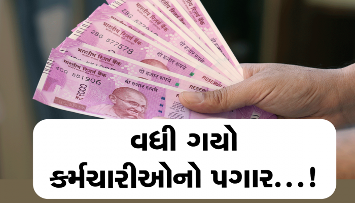 7th Pay Commission: કેન્દ્રીય કર્મચારીઓને ફાયદો જ ફાયદો, DAમાં થયો વધારો, માર્ચમાં મળશે 90,000 રૂપિયા! 