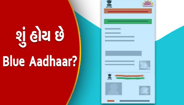 કેવું હોય છે Blue Aadhaar Card,સામાન્ય આધાર કાર્ડથી કેવી રીતે હોય છે અલગ?