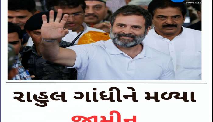 Rahul Gandhi Defamation Case: માનહાનિ કેસમાં રાહુલે 13 એપ્રિલ સુધી જામીન, 3 મેના રોજ સજા પર સુનાવણી 