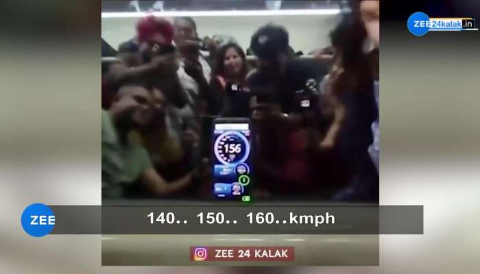 140.. 150.. 160..kmph! વંદેભારત ટ્રેનનો વીડિયો જોઇ તમે પણ કહેશો- જય હિંદ