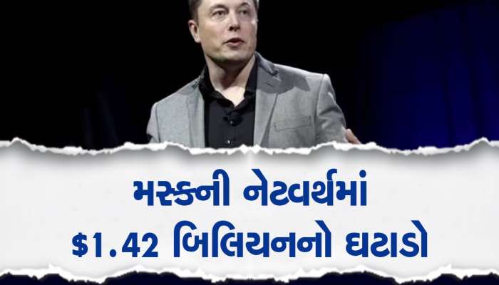 Elon Musk Net Worth: એલોન મસ્કને જોરદાર 'ઝટકો', એક જ ઝાટકે અબજો રૂપિયા ડૂબી ગયા