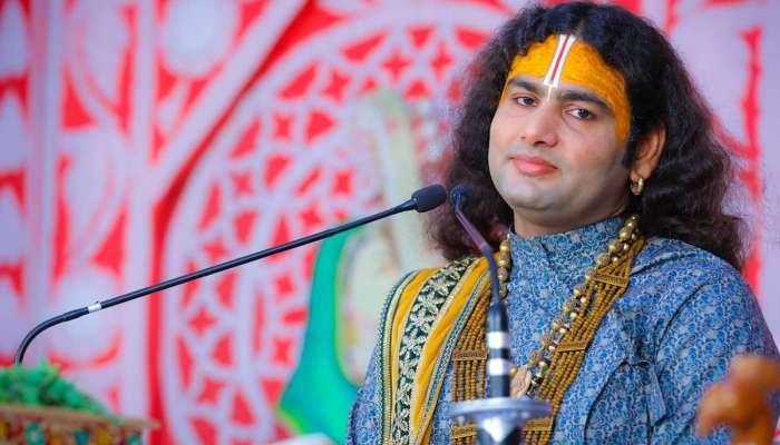 કથાવાચક અનિરૂદ્ધાચાર્યને મળી જાનથી મારી નાખવાની ધમકી, આપી આશ્રમ ઉડાવી દેવાની ચેતાવણી