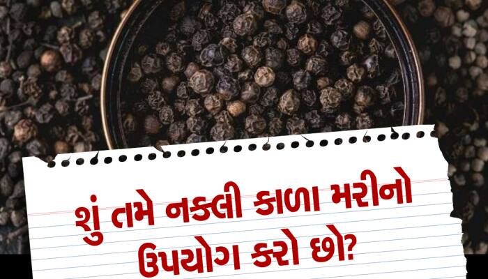 શું તમે પણ નથી ખાઈ રહ્યા ભેળસેળ વાળા કાળા મરી? ગુજરાતના આ શહેરમાં પડ્યા દરોડા