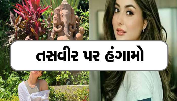 Hania Amir: પાકિસ્તાની અભિનેત્રીએ ગણેશજીની મૂર્તિ સાથે તસવીર પડાવી, સોશિયલ મીડિયામાં હંગામો
