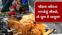 જો પૂજામાં રાખેલું શ્રીફળ ખરાબ નીકળે તો શું માનવામાં આવે છે? જાણો અહીં