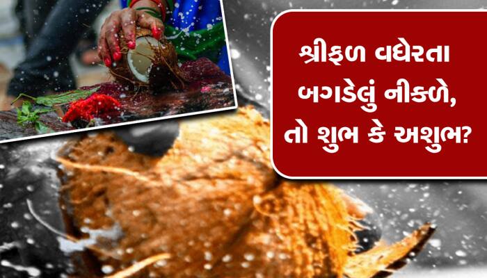 જો પૂજામાં રાખેલું શ્રીફળ ખરાબ નીકળે તો શું માનવામાં આવે છે? જાણો અહીં