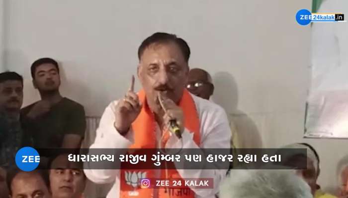 BJPના MLA રાજીવ ગુંમ્બરે અતીક- અશરફ પર કહ્યું કંઈક એવું કે, વીડિયો થયો વાયરલ