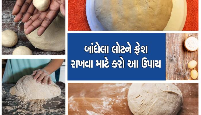 Kitchen Tips: ફ્રિજમાં રાખ્યો હોવાછતાં પણ લોટ થઇ જાય છે કાળો, અપનાવો આ ટિપ્સ 