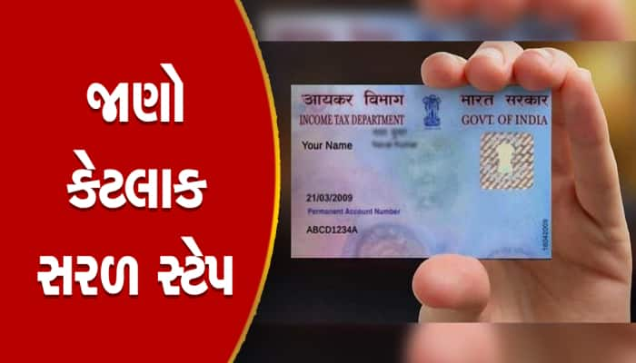 Pan Cardમાં નામ અને DOB ચેન્જ કરાવવાનું બન્યું સરળ : Correctionનું કામ થઈ જશે Online