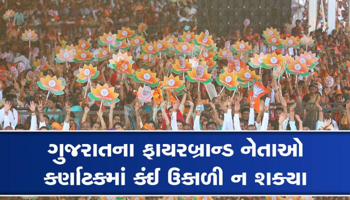 કર્ણાટકમાં ગુજરાતની દાળ ન ગળી : રસોઈયા-કરિયાણા સાથે મેદાનમાં ઉતરેલા 40 નેતાઓ ફેલ ગયા