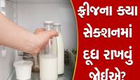 ફ્રિજમાં દૂધ કયાં રાખવું જોઈએ? તમે તો નથી કરતા ને આ ભૂલ, આટલું ખાસ જાણી લેજો