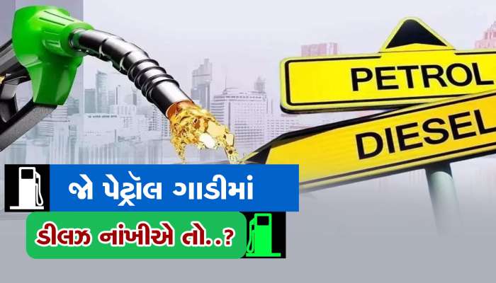 જો પેટ્રૉલ ગાડીમાં ડીલઝ નાંખીશું તો શું થશે?, ગાડી ચાલશે કે પછી...