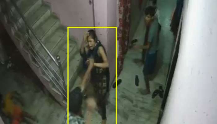 આ CCTV જોઈ હચમચી જશો, જુઓ પિતાએ કેવા નિર્દયી થઈ દીકરીની મટન કાપવાના છરાથી હત્યા કરી