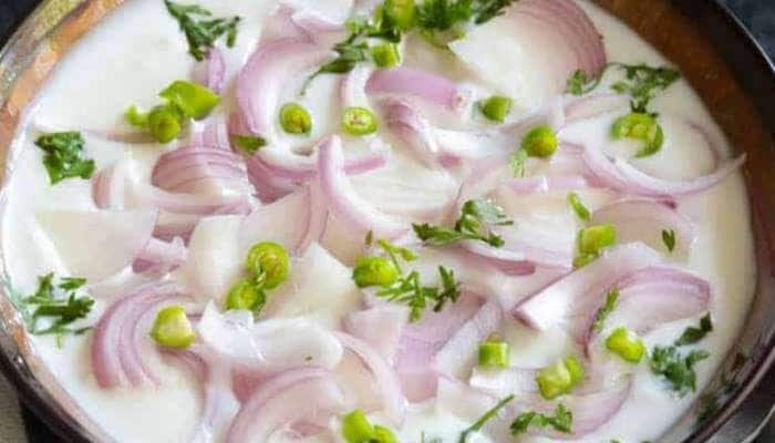 Onion Raita:હીટ સ્ટ્રોકથી બચવા માટે બનાવો ટેસ્ટી અને હેલ્ધી ડુંગળીનું રાયતુ