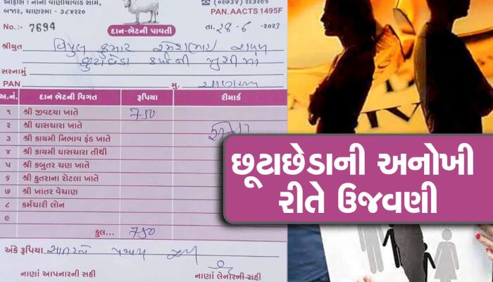 છુટાછેડા હોય તો આવા, ગુજરાતી યુવકે ડિવોર્સની ખુશીમાં કરી દીધું દાન