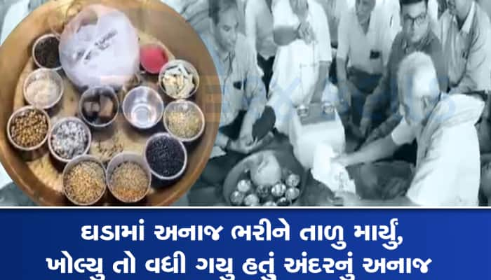 અનાજથી વરતારો કાઢવાની અનોખી રીત : ધાન્યની વધ-ઘટથી થાય છે આગાહી