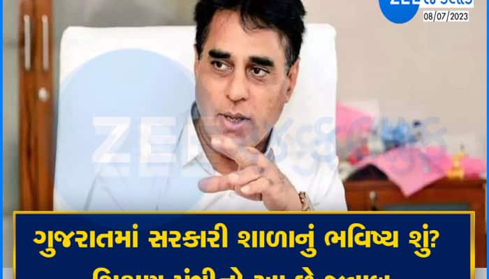 ગુજરાતમાં સરકારી શાળાઓના બંધ થવા અંગે શિક્ષણ મંત્રીનું મોટુ નિવેદન 