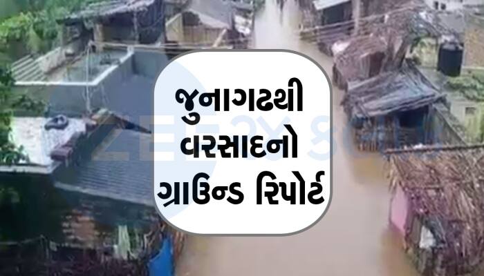 આખું જુનાગઢ જળબંબાકાર : તળેટીના વિસ્તારમાં ઘુઘવતો દરિયો વહેતો હોય તેવા દ્રશ્યો જોવા 