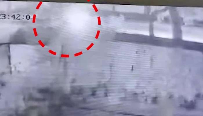 BMW કાર અકસ્માતના CCTV, ફૂલ સ્પીડમાં જતી BMW કેમેરામાં કેદ......