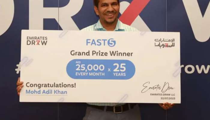 Grand Lottery: દુબઈમાં ભારતના આદિલ ખાને જીતી બમ્પર લોટરી, દર મહિને મળશે 5.5 લાખ રૂપિયા