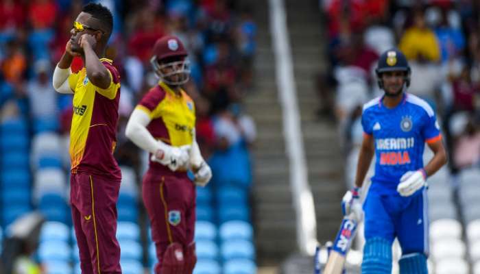 WI vs IND: 150 રન ન બનાવી શકી ટીમ ઈન્ડિયા, વેસ્ટ ઈન્ડિઝ સામે પ્રથમ ટી20માં 4 રને પરાજય