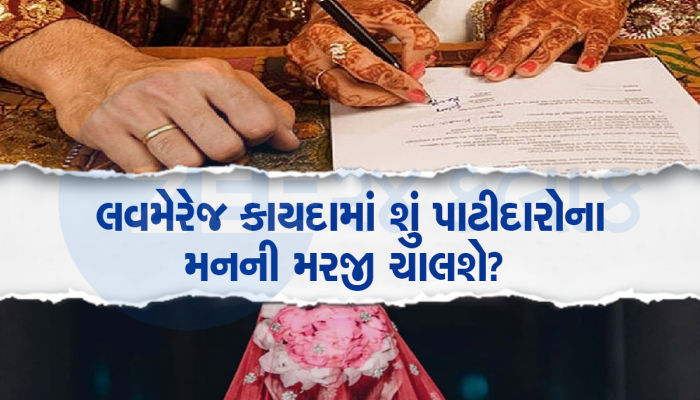 પ્રેમલગ્નમાં માતાપિતાની સહમતી પર સરકાર તરફથી આવ્યું મોટું નિવેદન, પાટીદાર સમાજની છે આ માંગ