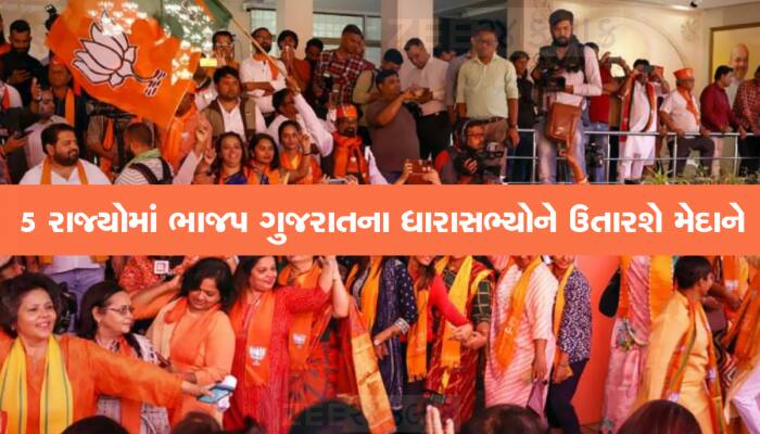 5 રાજ્યોમાં જીત માટે ભાજપનો માસ્ટરપ્લાન : ગુજરાતના આ નેતાઓની ફૌજ પ્રચારમાં ઉતારશે