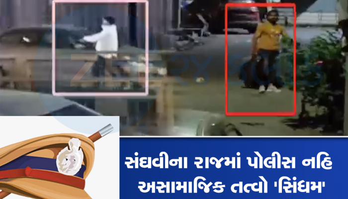 ગુજરાતમાં જે કરવું હોય તે કરો તેવી સ્થિતિ, કારણ કે અસામાજિક તત્વોમાં પોલીસનો ખૌફ નથી રહ્યો
