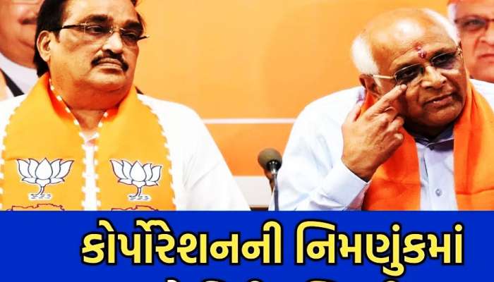 હિતેશ બારોટના સપનાં તૂટ્યાં : ભાજપના 15 નામો જાહેર, સ્ટેન્ડિંગ કમિટી ચેરમેન માટે આ છે દાવેદાર