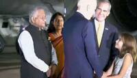 WATCH: US President નું સ્વાગત કરવા પહોંચેલી આ બાળકી કોણ છે?બાઇડેને કરી લાંબી વાતચીત