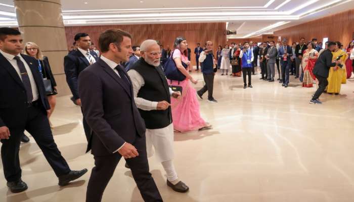  'ભારત-ફ્રાન્સ વિકાસના નવા રેકોર્ડ બનાવશે', રાષ્ટ્રપતિ મેક્રોન સાથે પીએમ મોદીની બેઠક