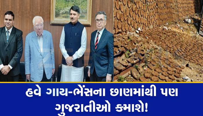 ગાય-ભેંસના ગોબરમાંથી પણ કમાય એનું નામ ગુજરાતી: જાપાનને પણ રસ પડ્યો, 230 કરોડ રોકશે