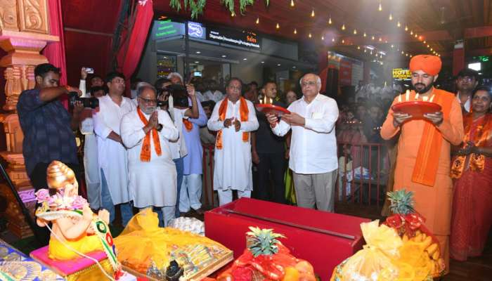 CM Ganesh Puja: ઘાટલોડિયાના આ સ્થળોએ ગણેશ ઉત્સવમાં સહભાગી થયા CM ભૂપેન્દ્ર પટેલ